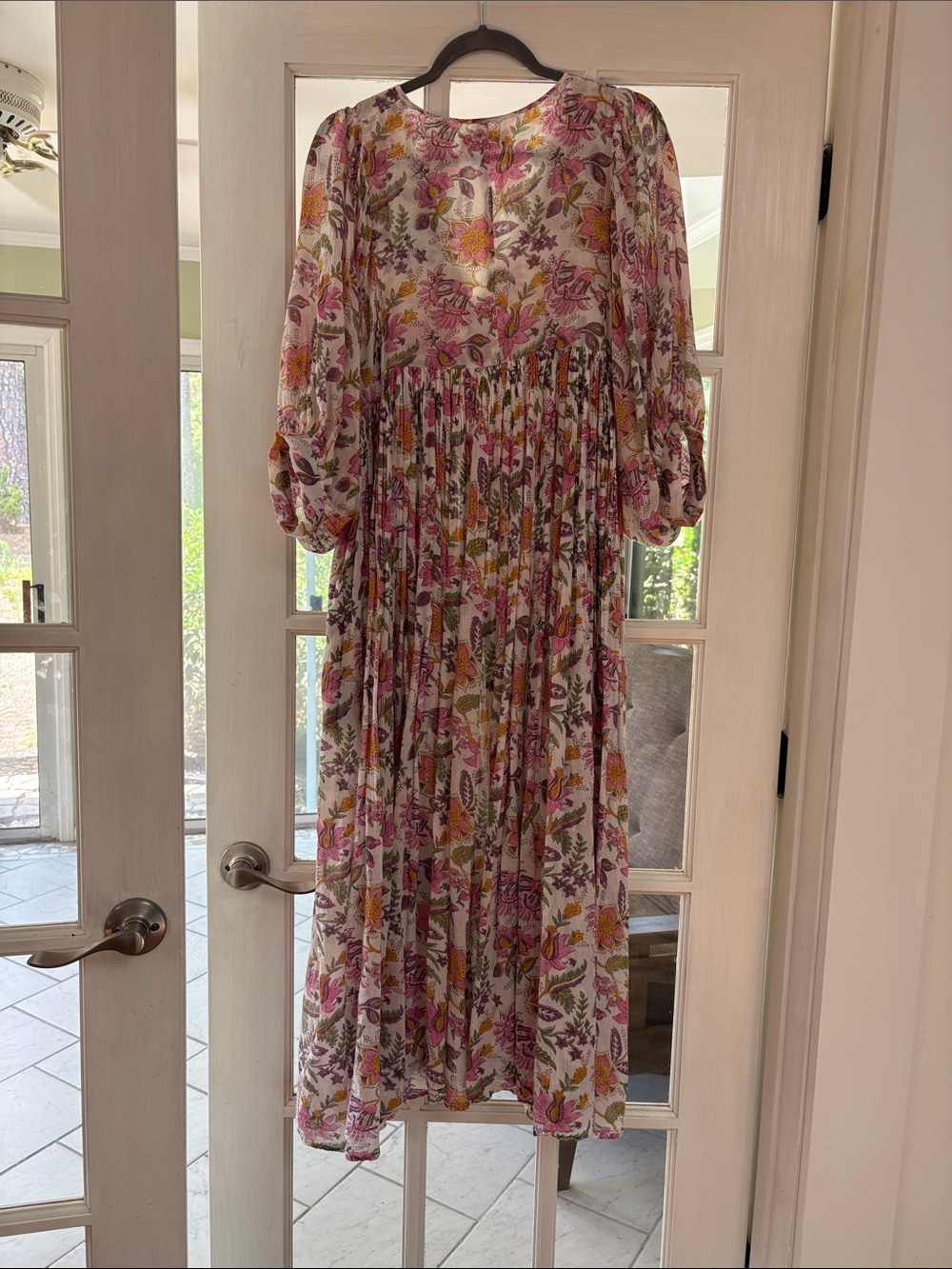 KYRA MAXI DRESS ~ FUCHSIA BLOOM - Picture 6 of 8